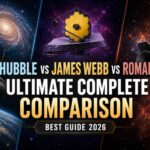 Hubble Space Telescope vs James Webb vs Roman