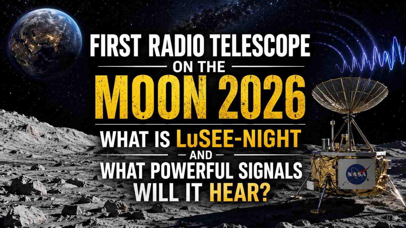 first radio telescope on the Moon