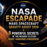 NASA ESCAPADE Mars spacecraft gravity assist