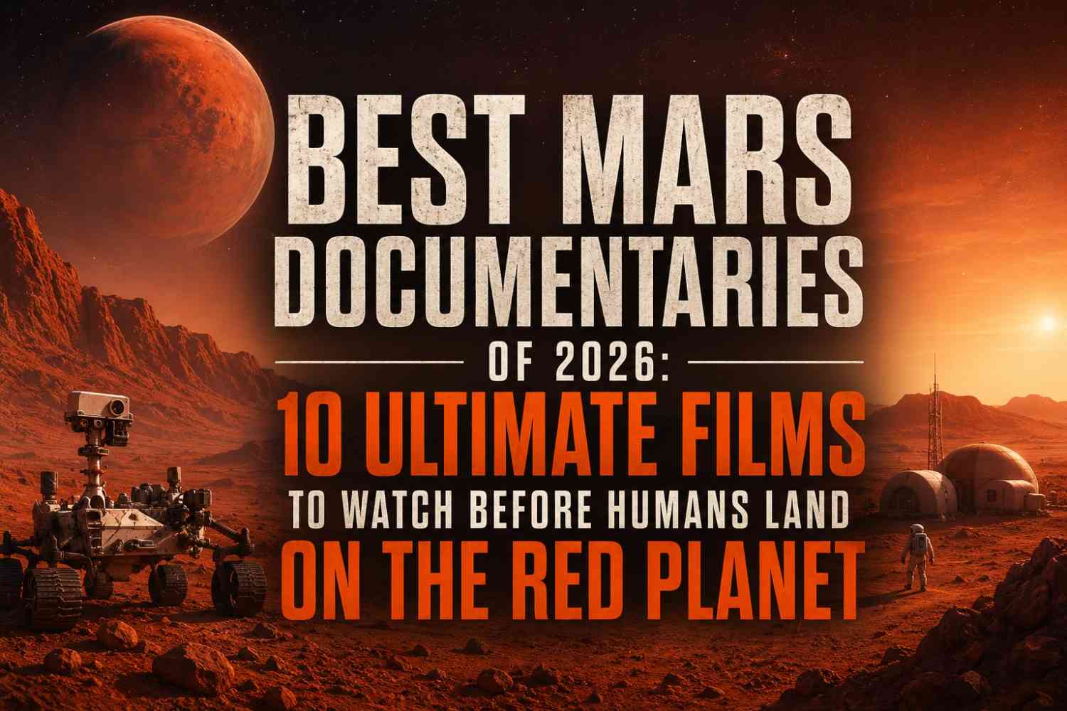 Best Mars Documentaries of 2026: 10 Ultimate Films to Watch Before Humans Land on the Red Planet