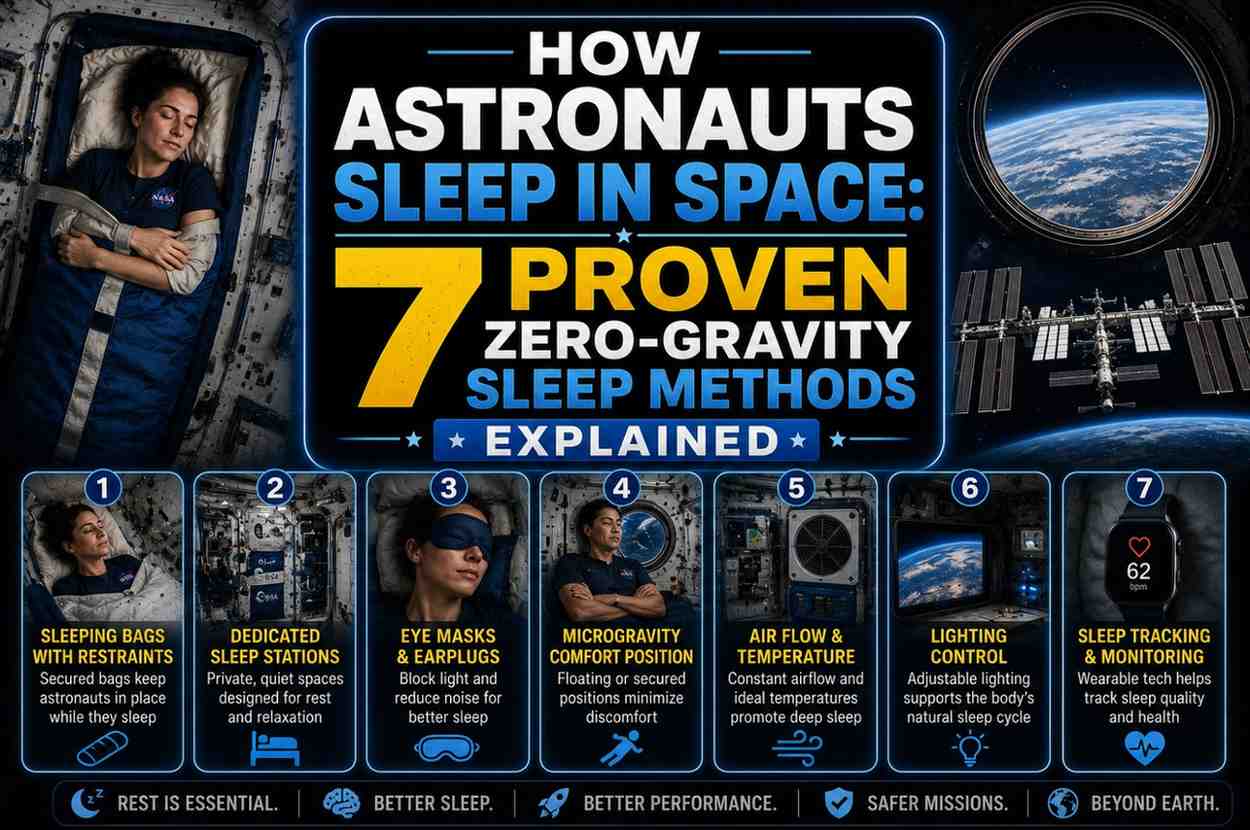 How Astronauts Sleep in Space: 7 Proven Zero-Gravity Sleep Methods Explained