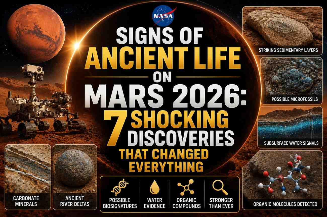 Signs of Ancient Life on Mars 2026: 7 Shocking Discoveries That Changed Everything