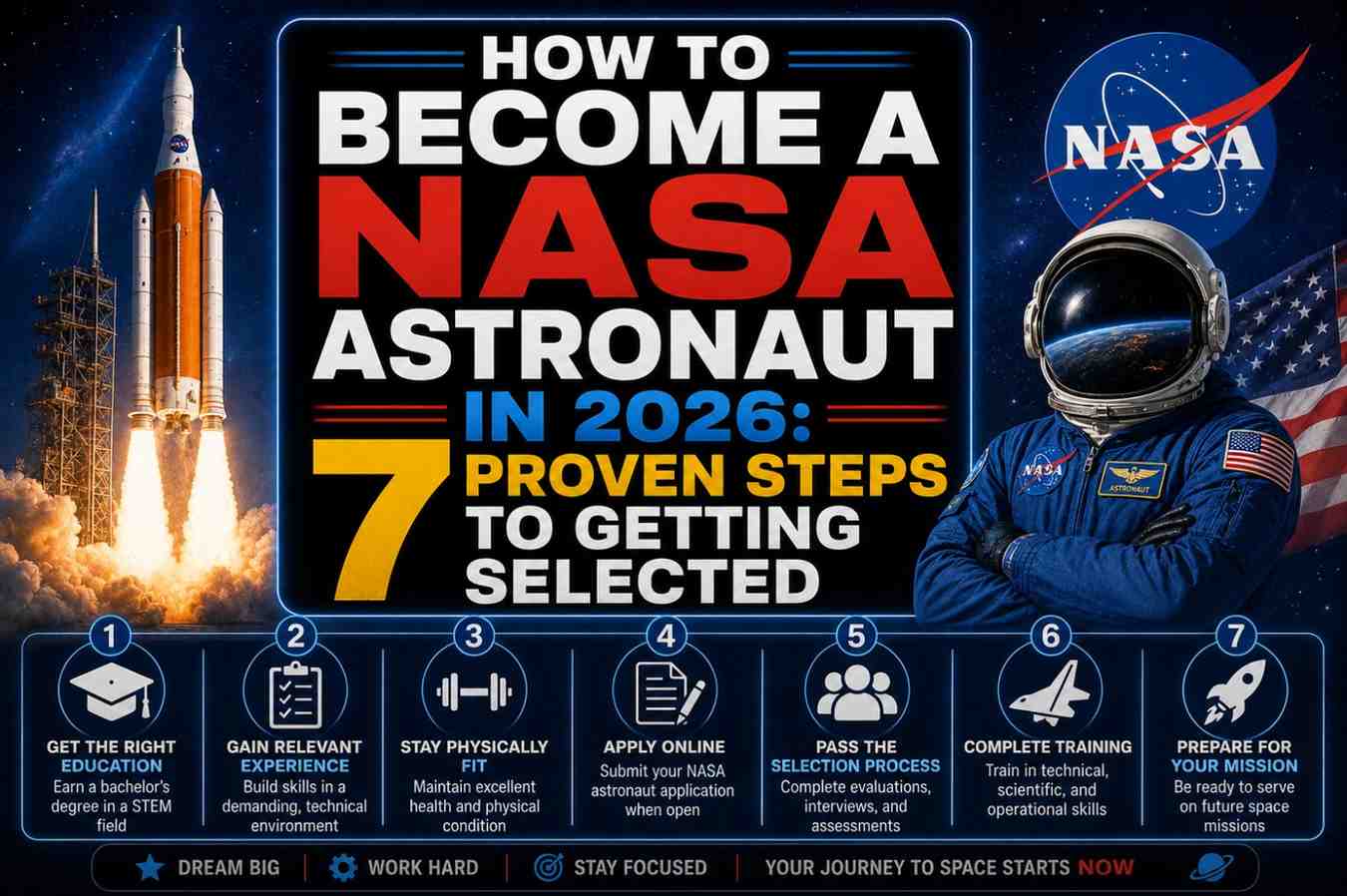 How to Become a NASA Astronaut in 2026: 7 Proven Steps to Getting Selected